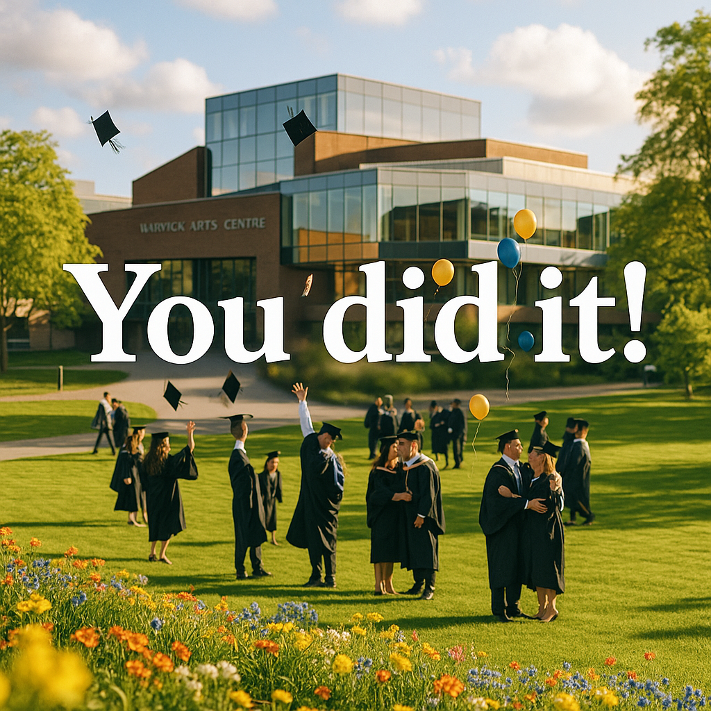 Warwick University , and Congratulations Card