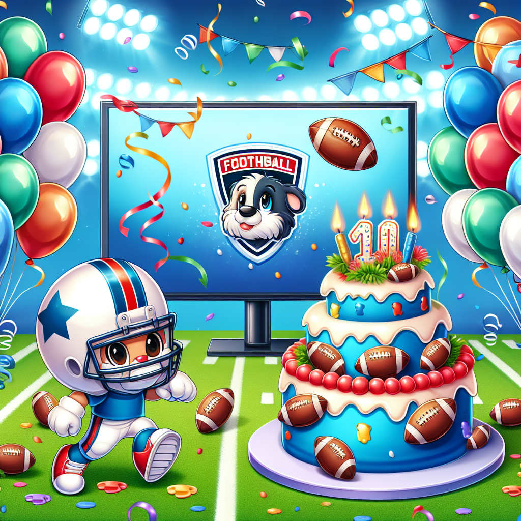 Glasgow Rangers, and Football Birthday Card