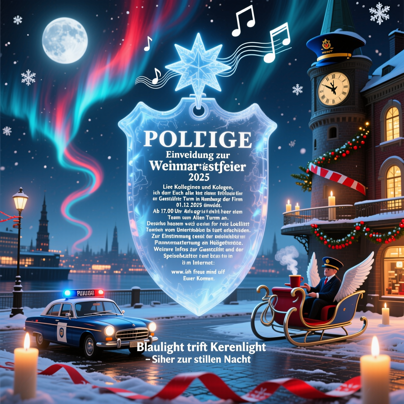 Polizei, and Christmas Card