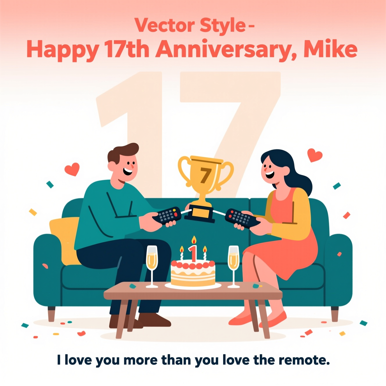 Golf, sports, and Anniversary Card