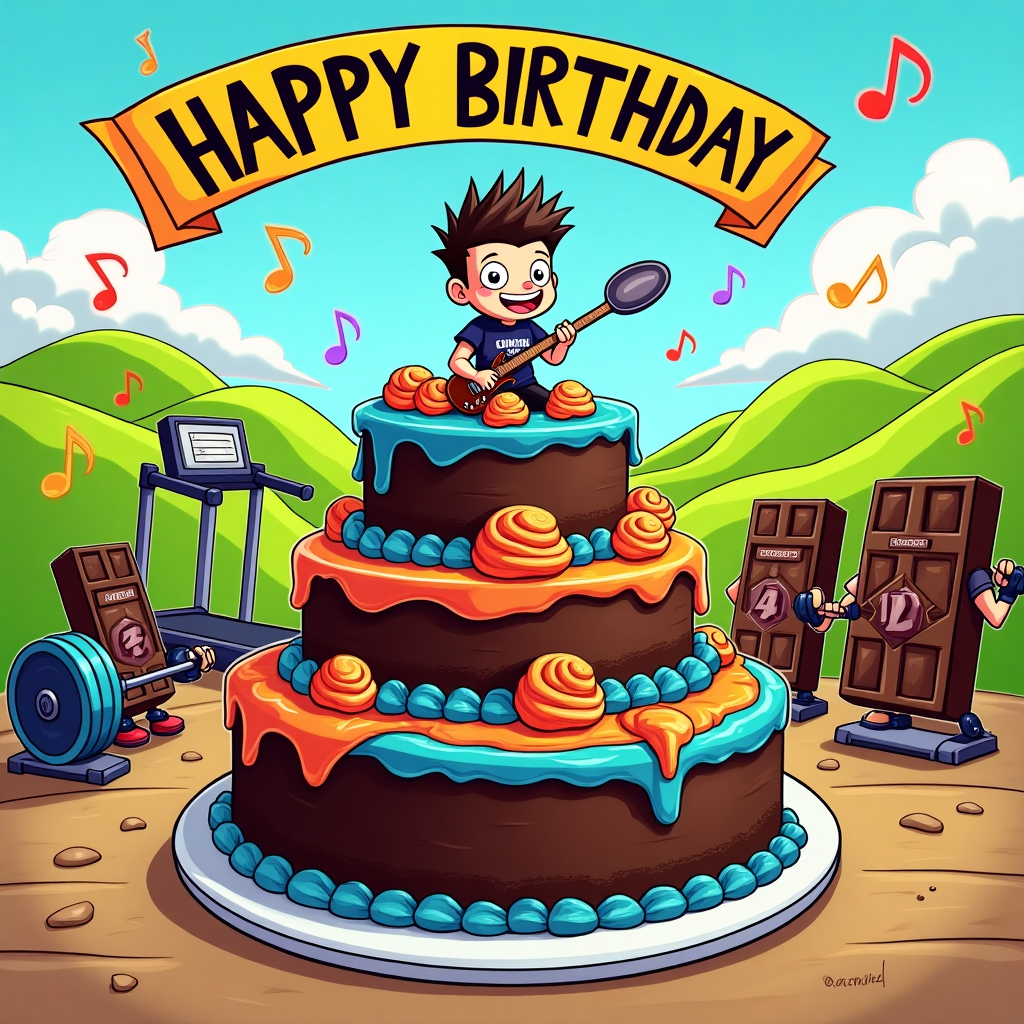 Gym, Linkin park , Chocolate cake, and Birthday Card