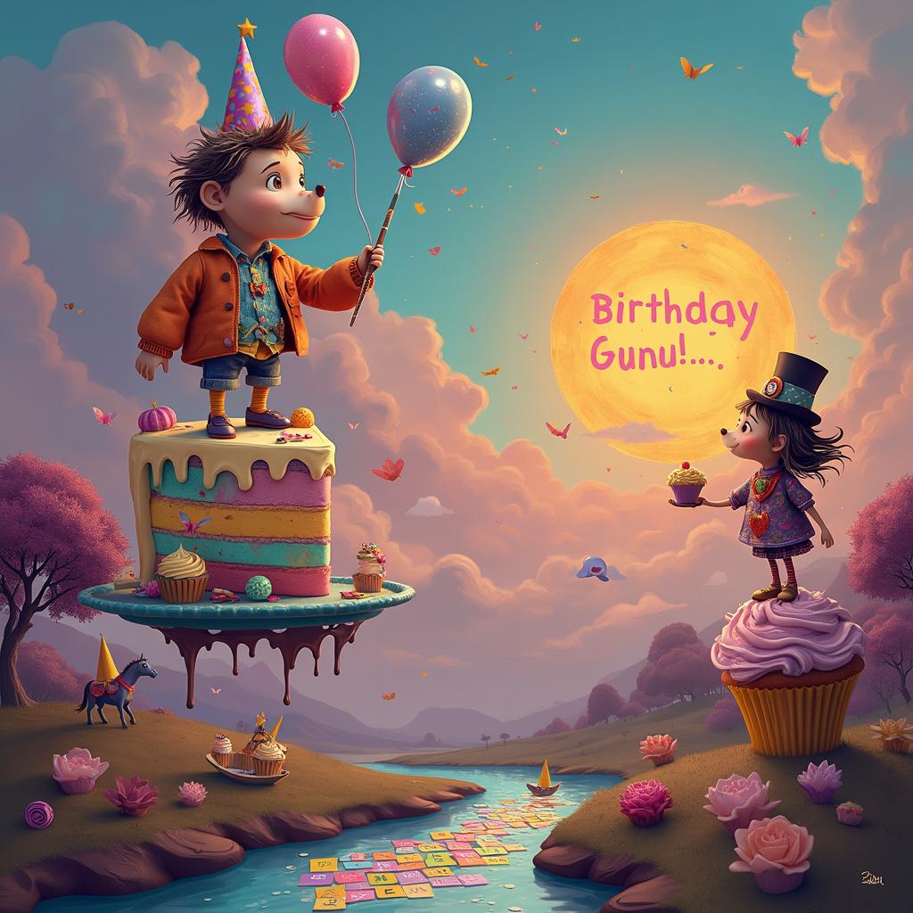 Happy birthday gunu, and I Birthday Card