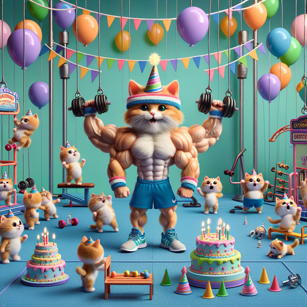 CrossFit , Cats, and Rollercoaster Birthday Card