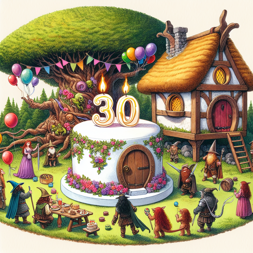 30th Birthday, Lord of the rings, and Pokemon Birthday Card