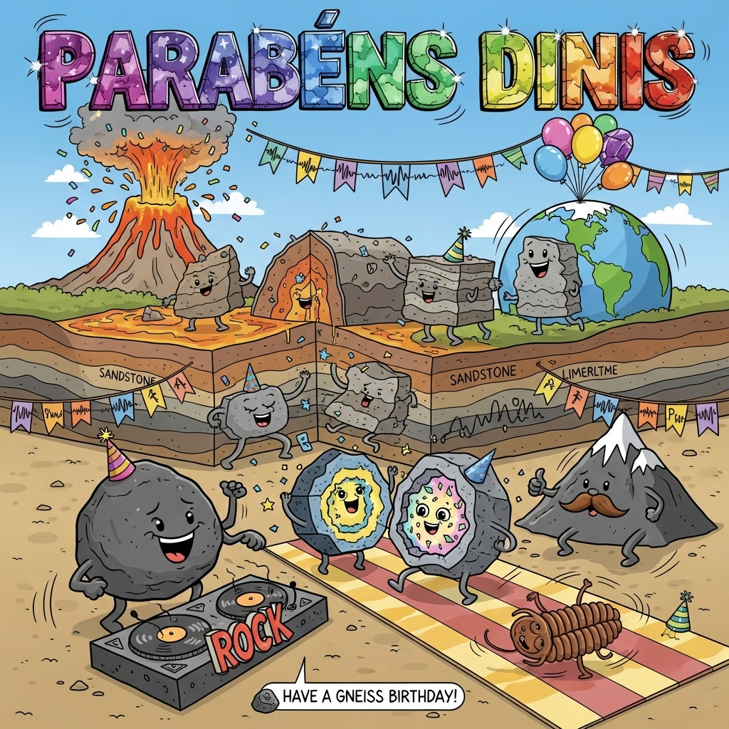 Geology, and Birthday Card