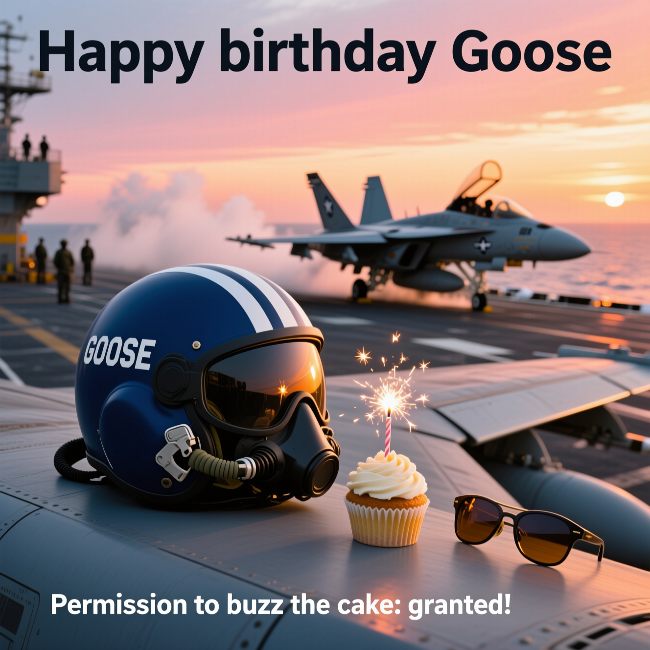 Top gun, and Birthday Card