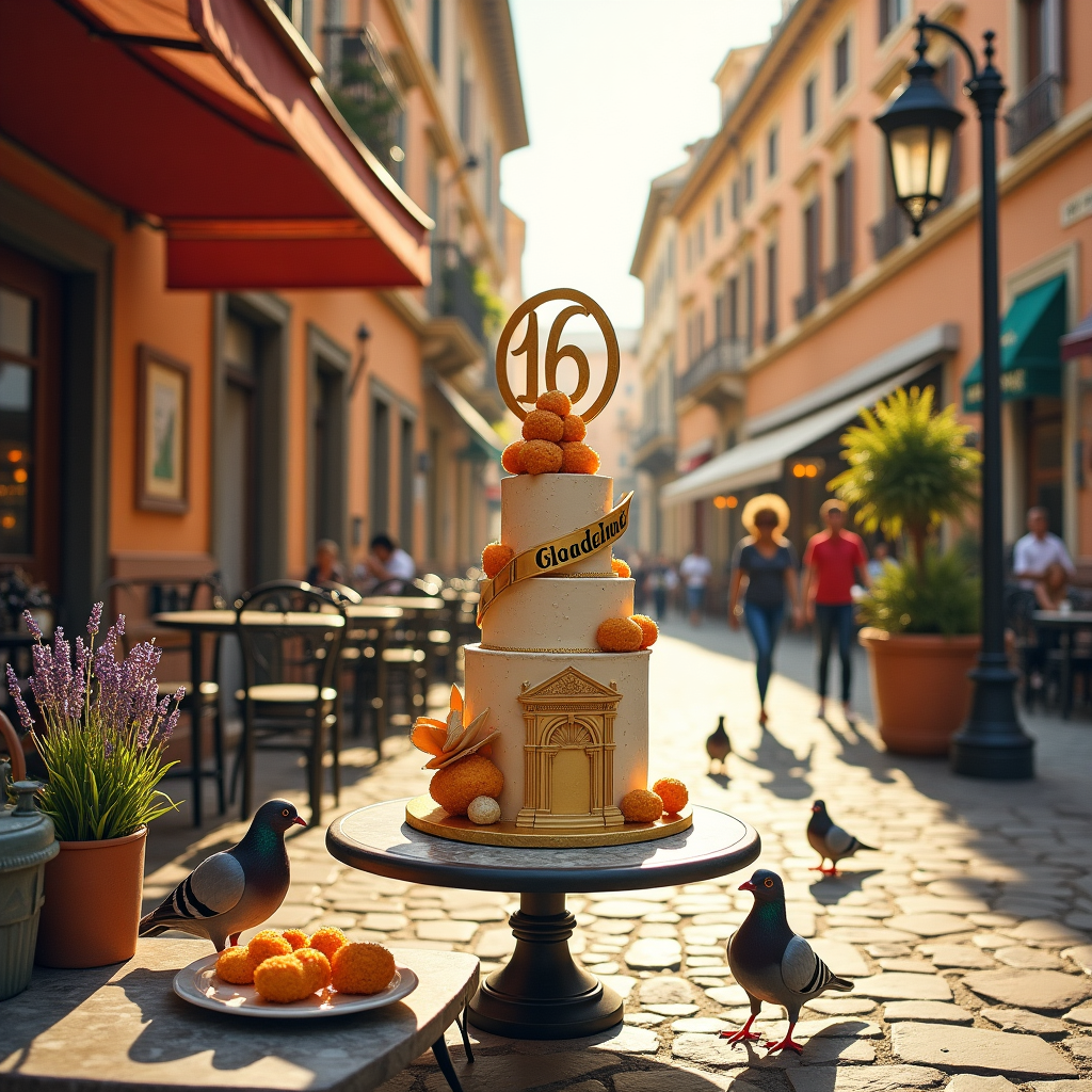 Sweet sixteen, Frank Ocean, Arancini, and Rome Birthday Card