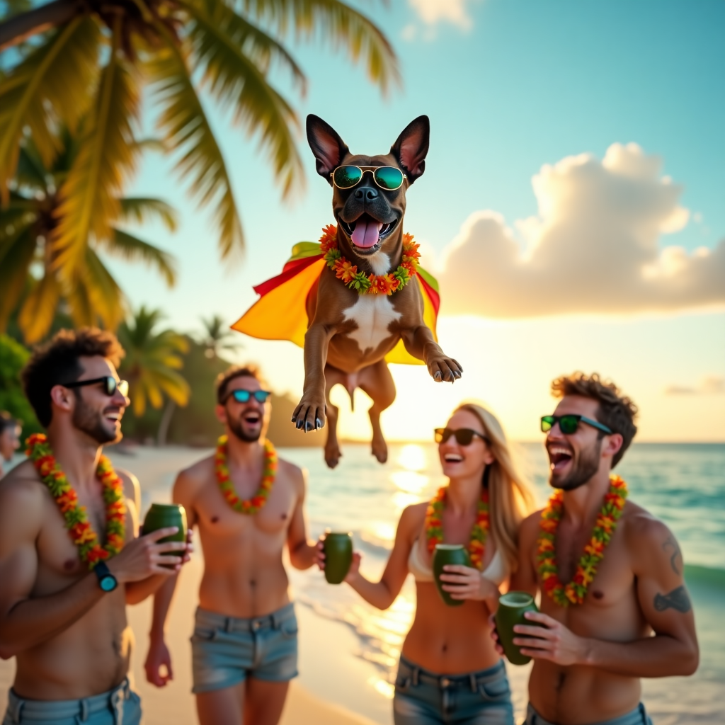 Flying Dog Congratulations Cards