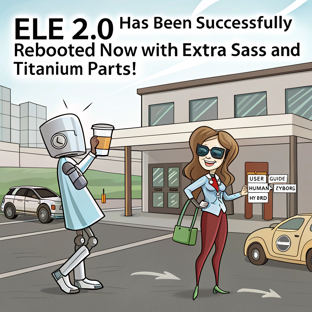 Leaving hospital after having surgery making them a cyborg. Make it funny Sympathy Card