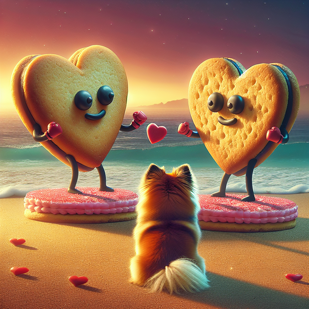 German spitz, Coast, Fight club, and Heart shaped food Valentines-day Card
