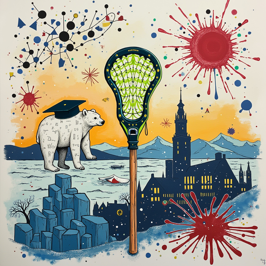 Lacrosse , Chemistry , Oxford University , and Svalbard Birthday Card