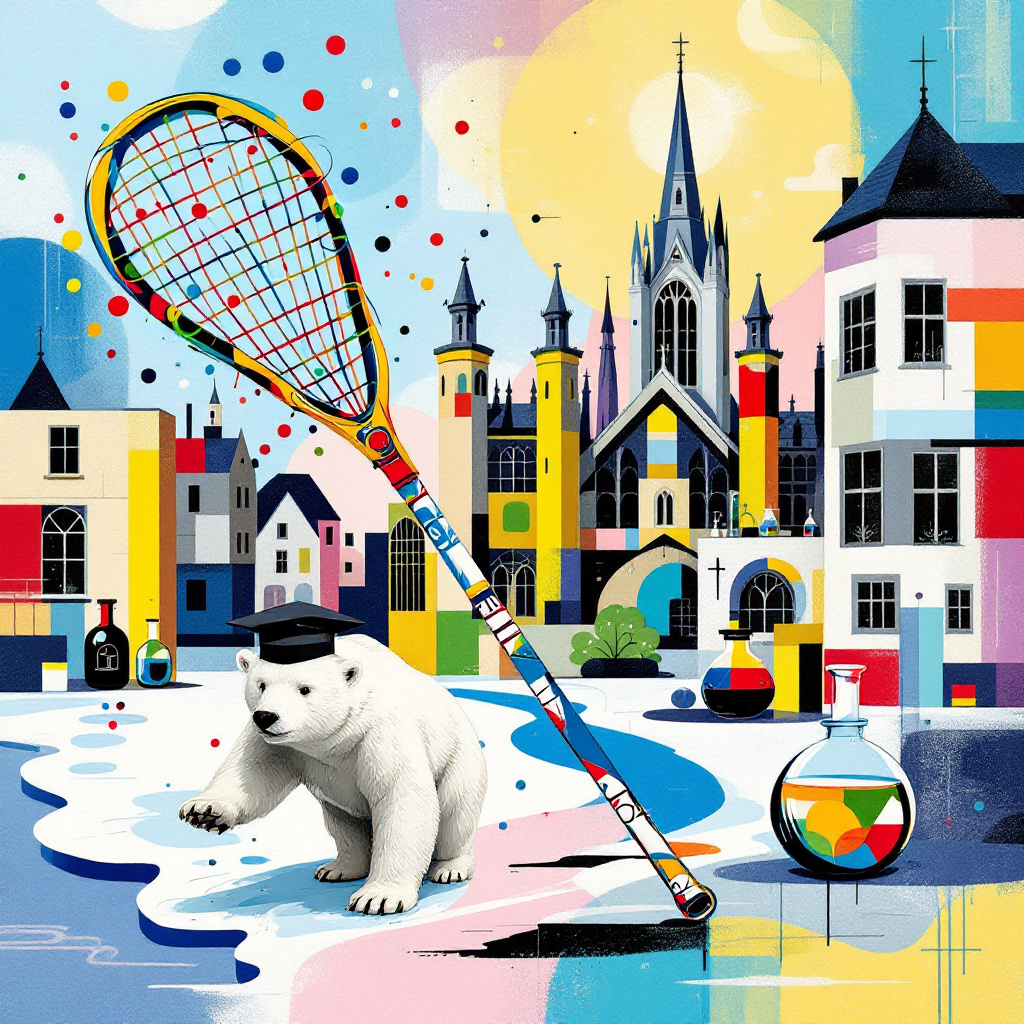 Lacrosse , Chemistry , Oxford University , and Svalbard Birthday Card