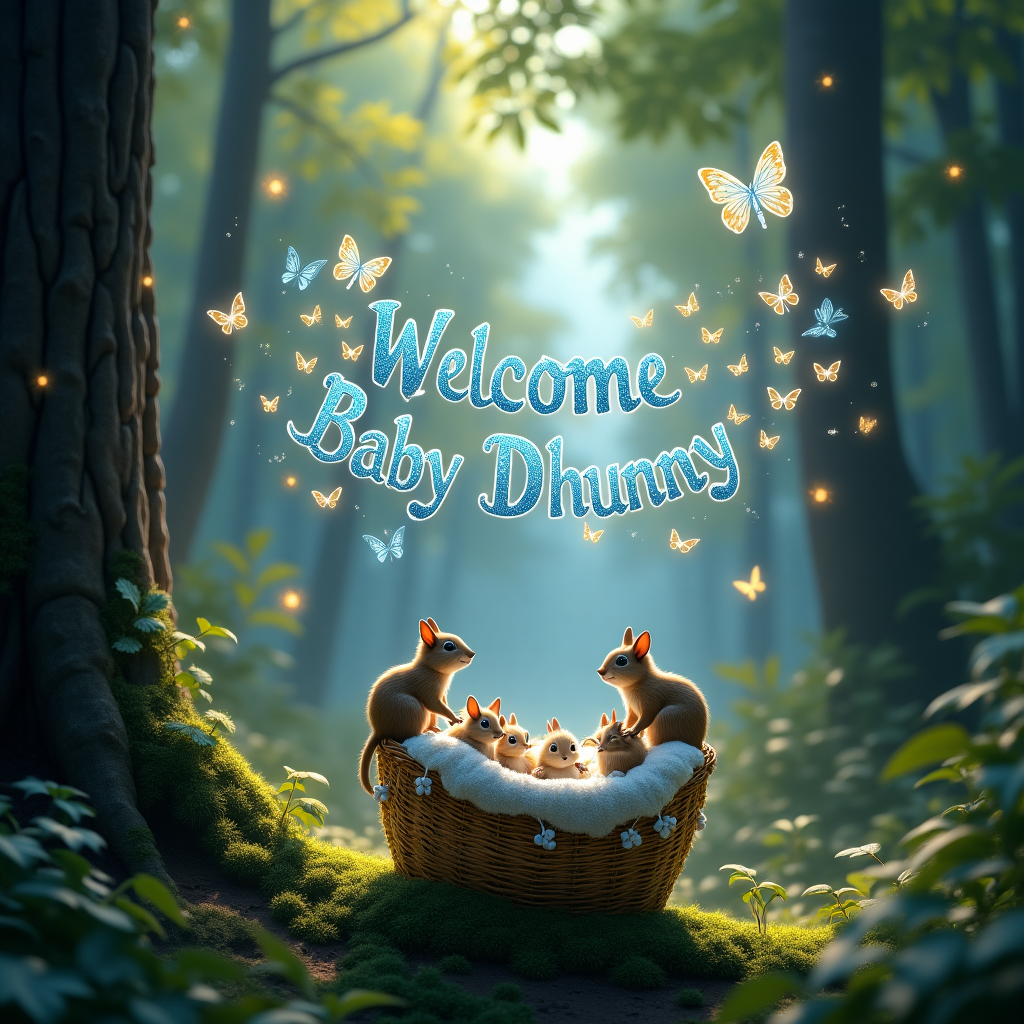 Forest, and 2025 New-baby Card