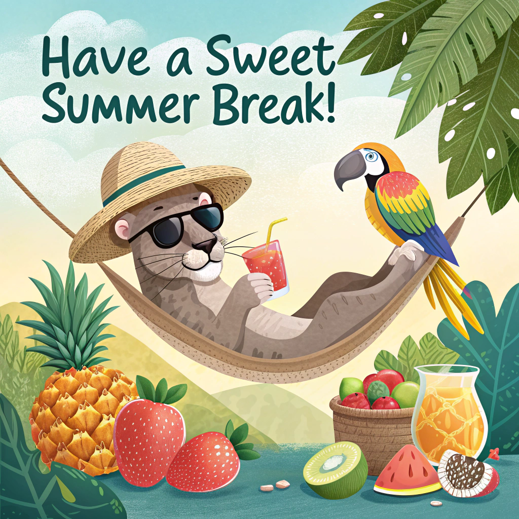 Cougar, fruits, games, food, and Congratulations Card