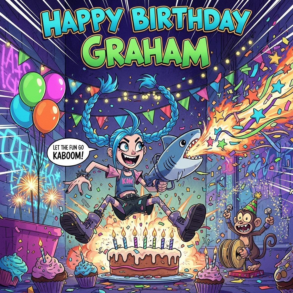 Jinx arcane, and Birthday Card