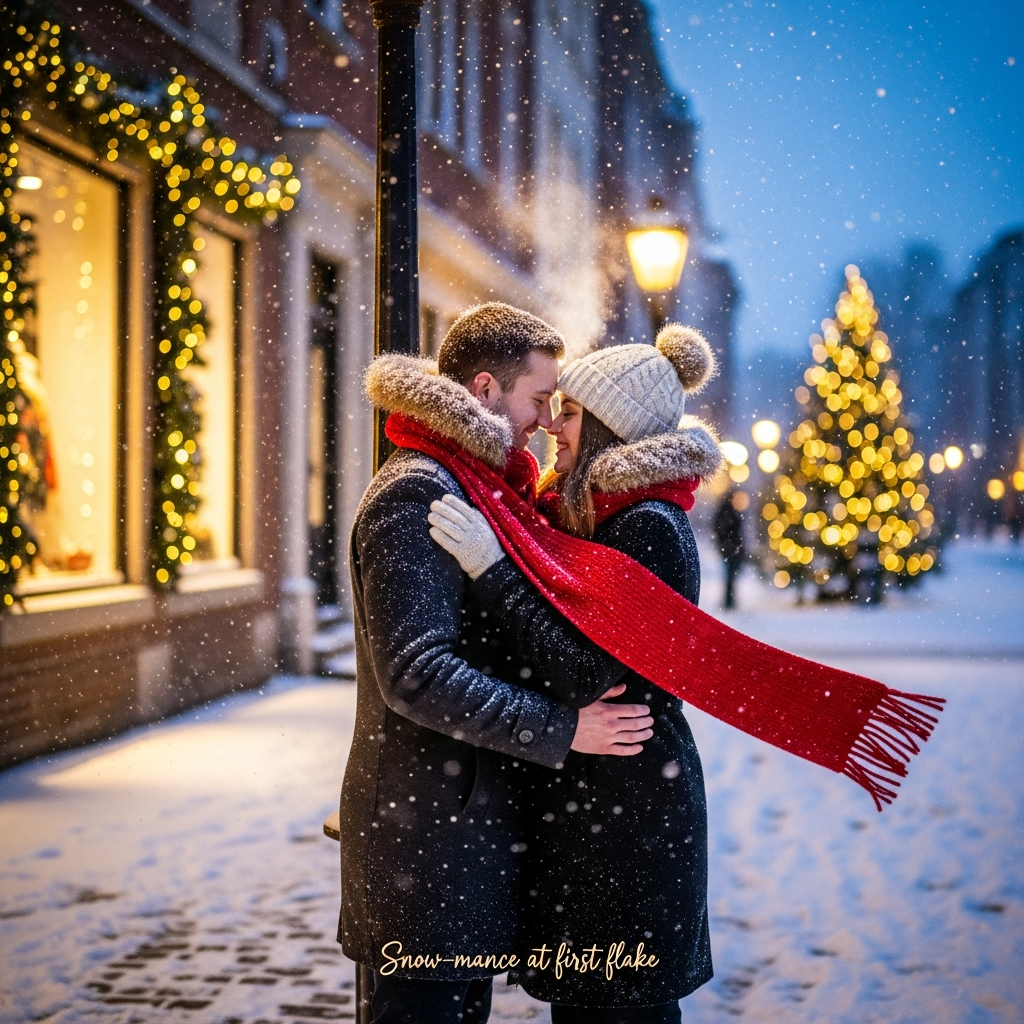 Snow, Snow, and Christmas Card