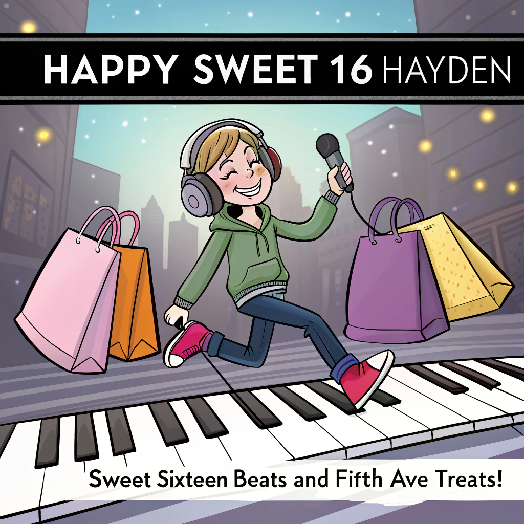 Shopping in NYC, Concerts, and Birthday Card