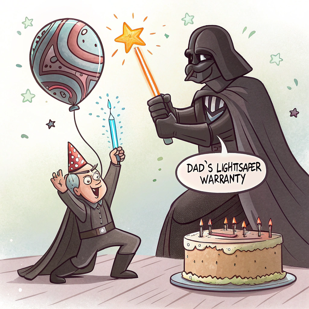 Darth Vader , Star Wars, Yoda, Obi wan kenobi, , and Birthday Card