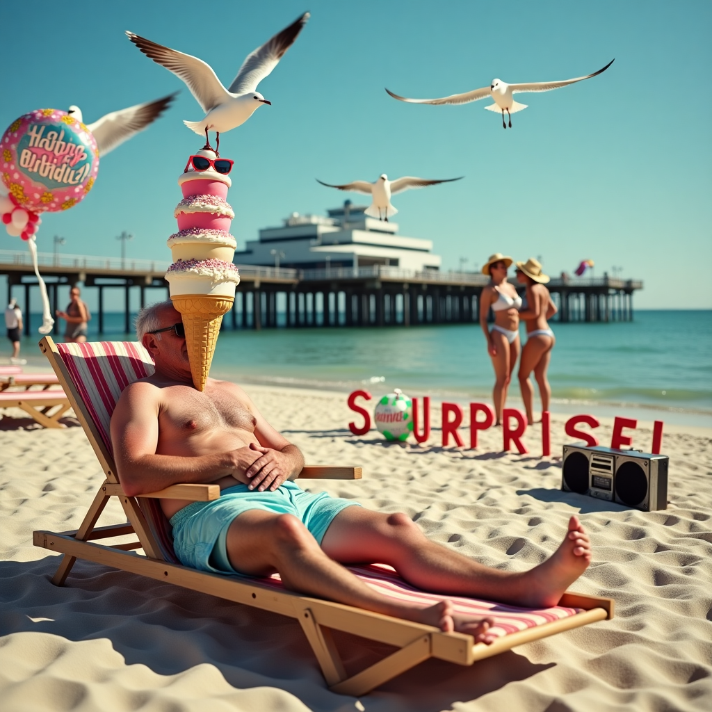 Sopot holiday Birthday Card