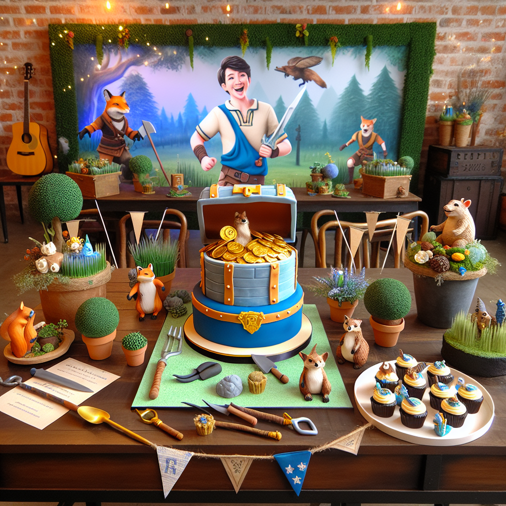 RPGs, Gardening, British wildlife , Tottenham Hotspur football club, and Acoustic guitar Birthday Card