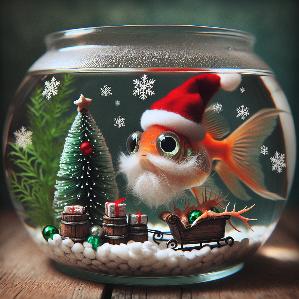Fish Christmas Card