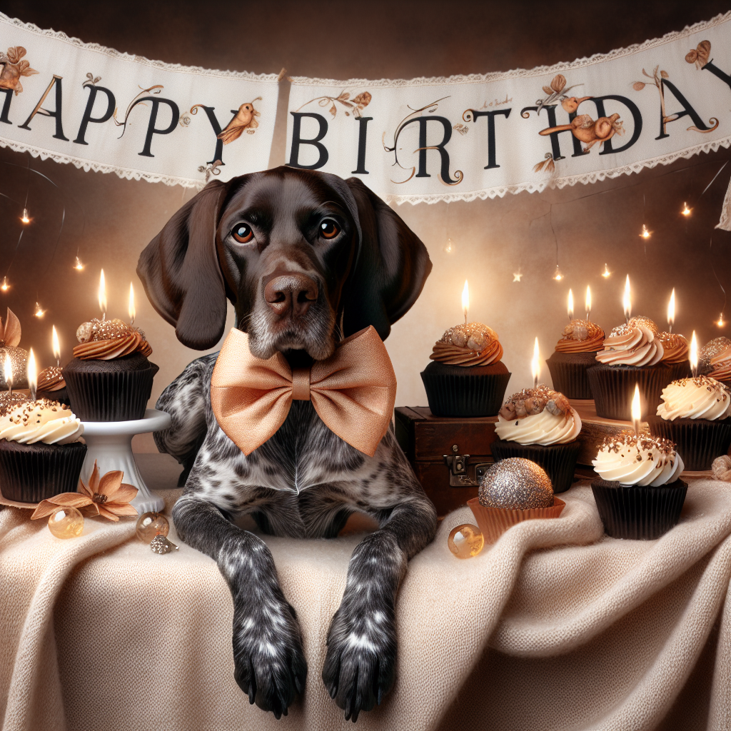 German Shorthaired Pointer Birthday Card