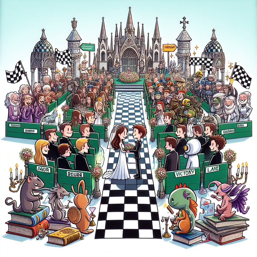 Formula 1, budapest, harry potter Wedding Card