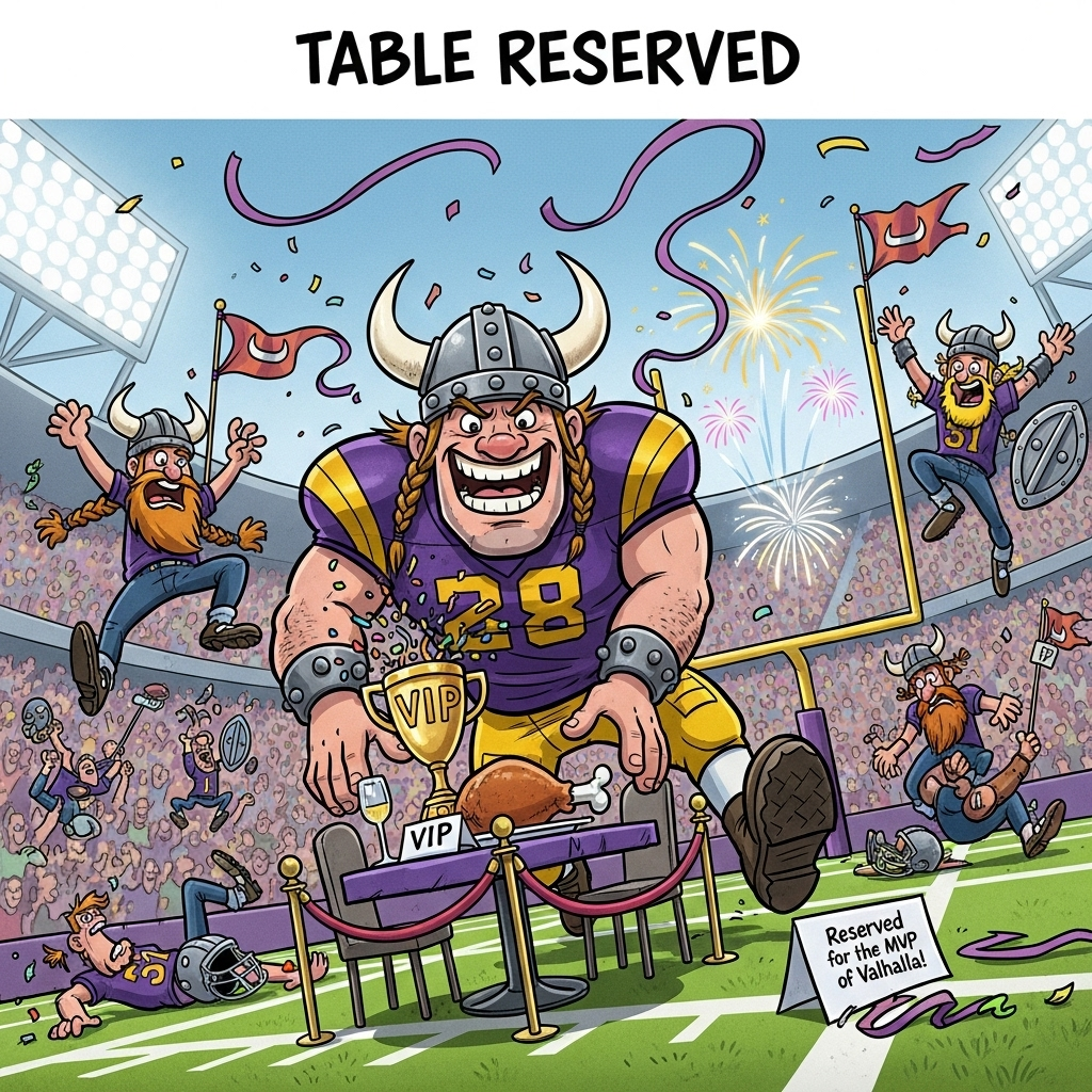 NFL VIKINGS FOOTBALL, and Congratulations Card