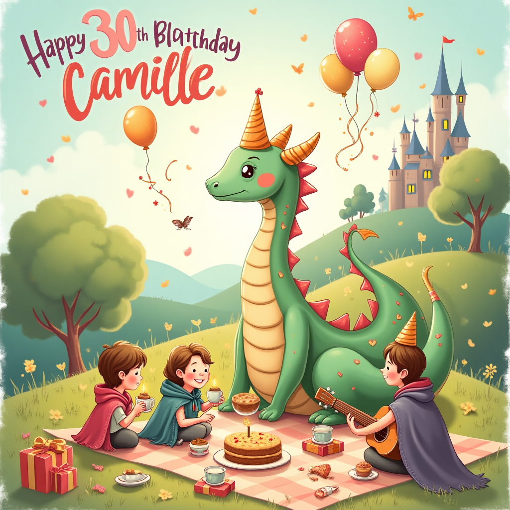 Hobbits, Lord of the Rings, Dragons, Taylor Swift, Harry Potter, and Birthday Card