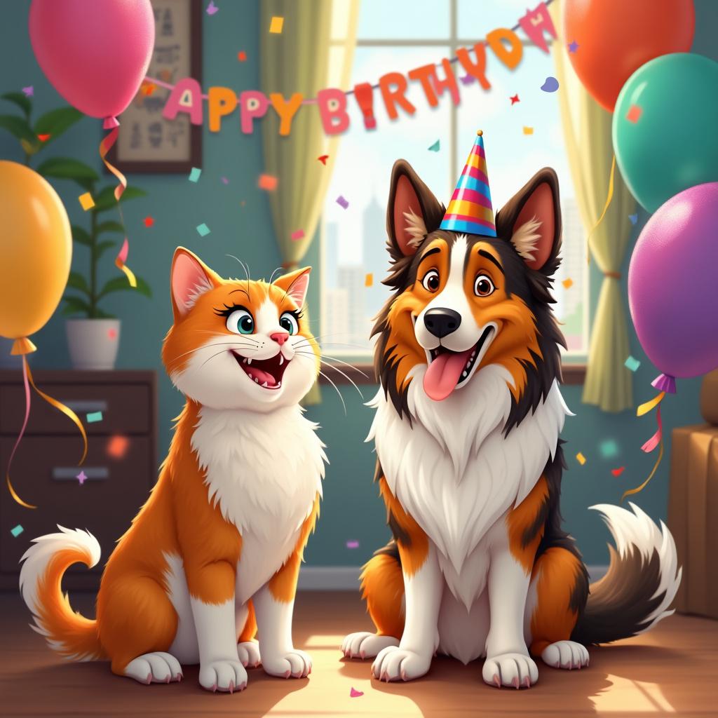 Pet Upload Birthday Card