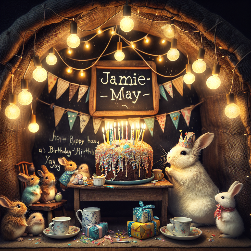 Jamie-may Birthday Card