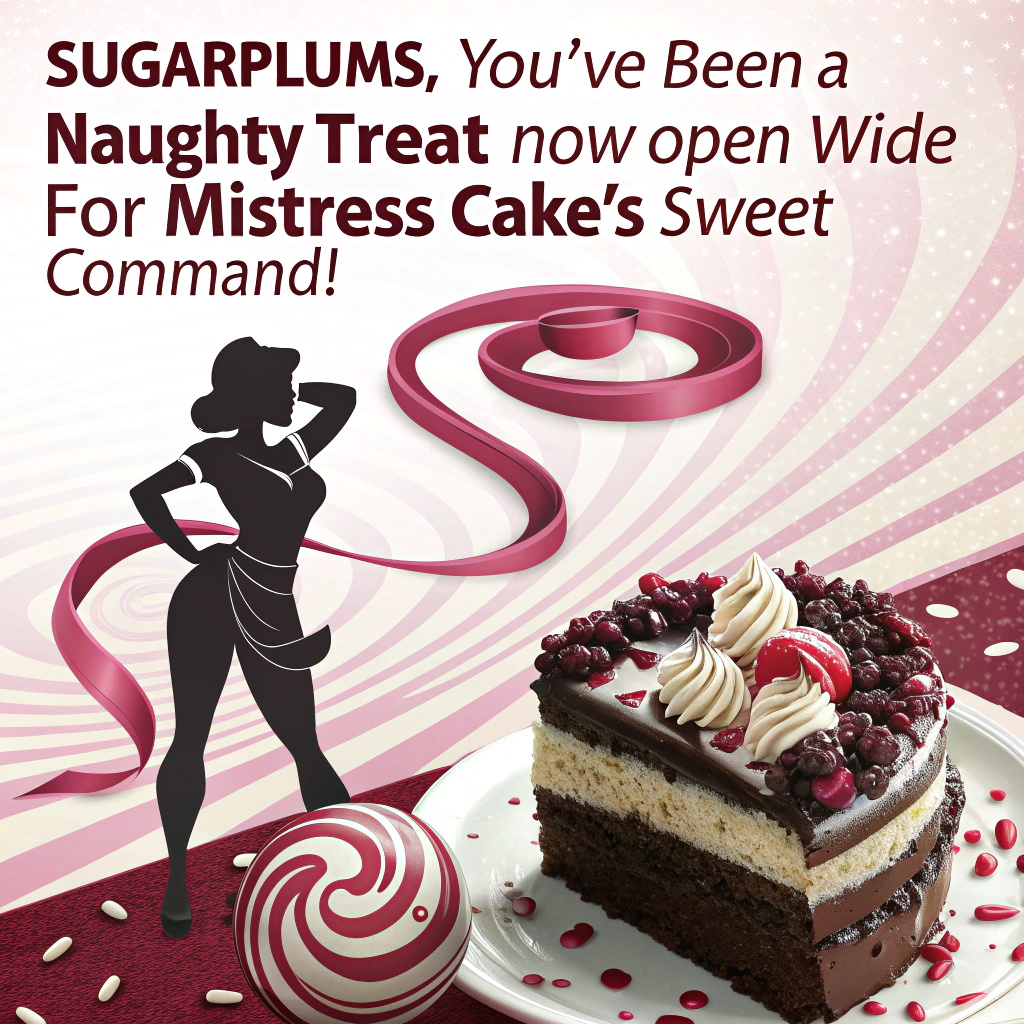 Sub being forced to eat cake by his mistress Birthday Card