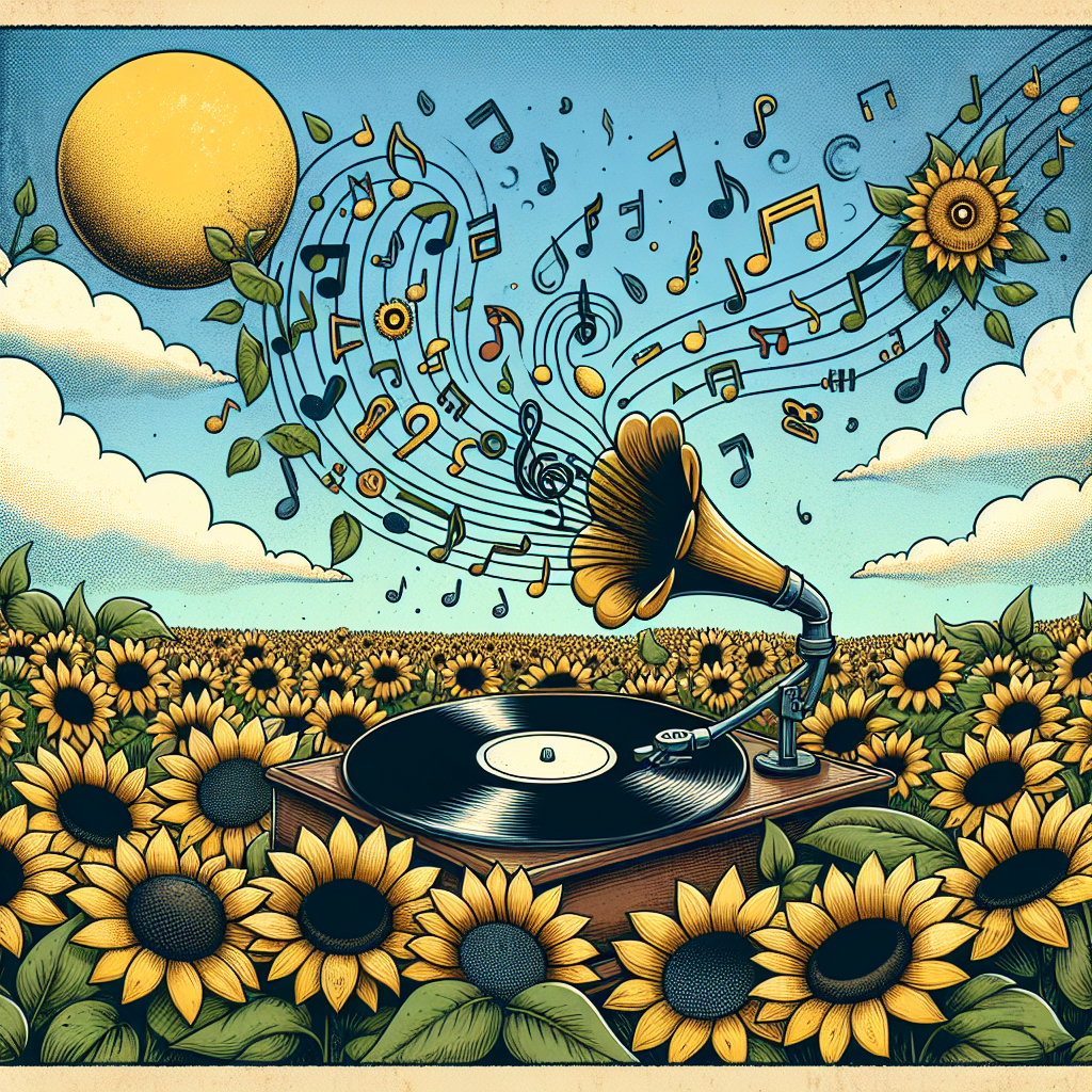 Sunflowers, Musicals, and My chemical romance Birthday Card