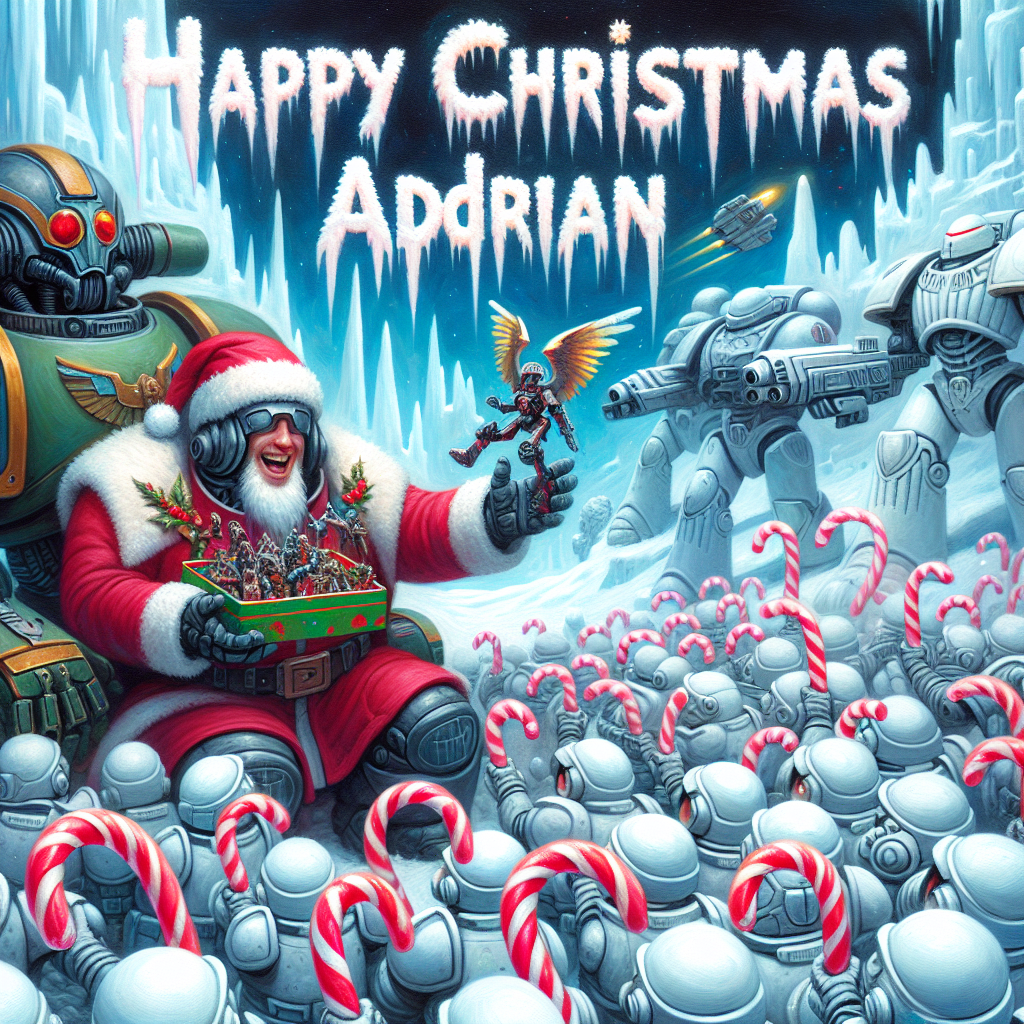 Warhammer Star Wars Christmas Card
