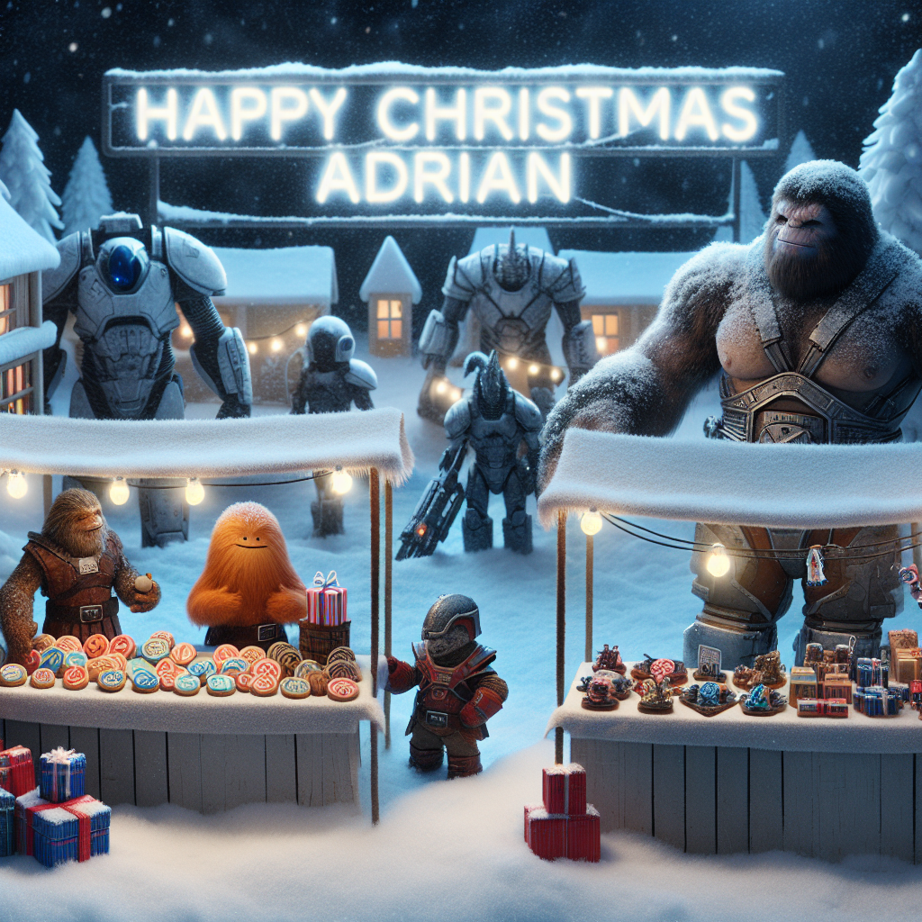 Warhammer Star Wars Christmas Card