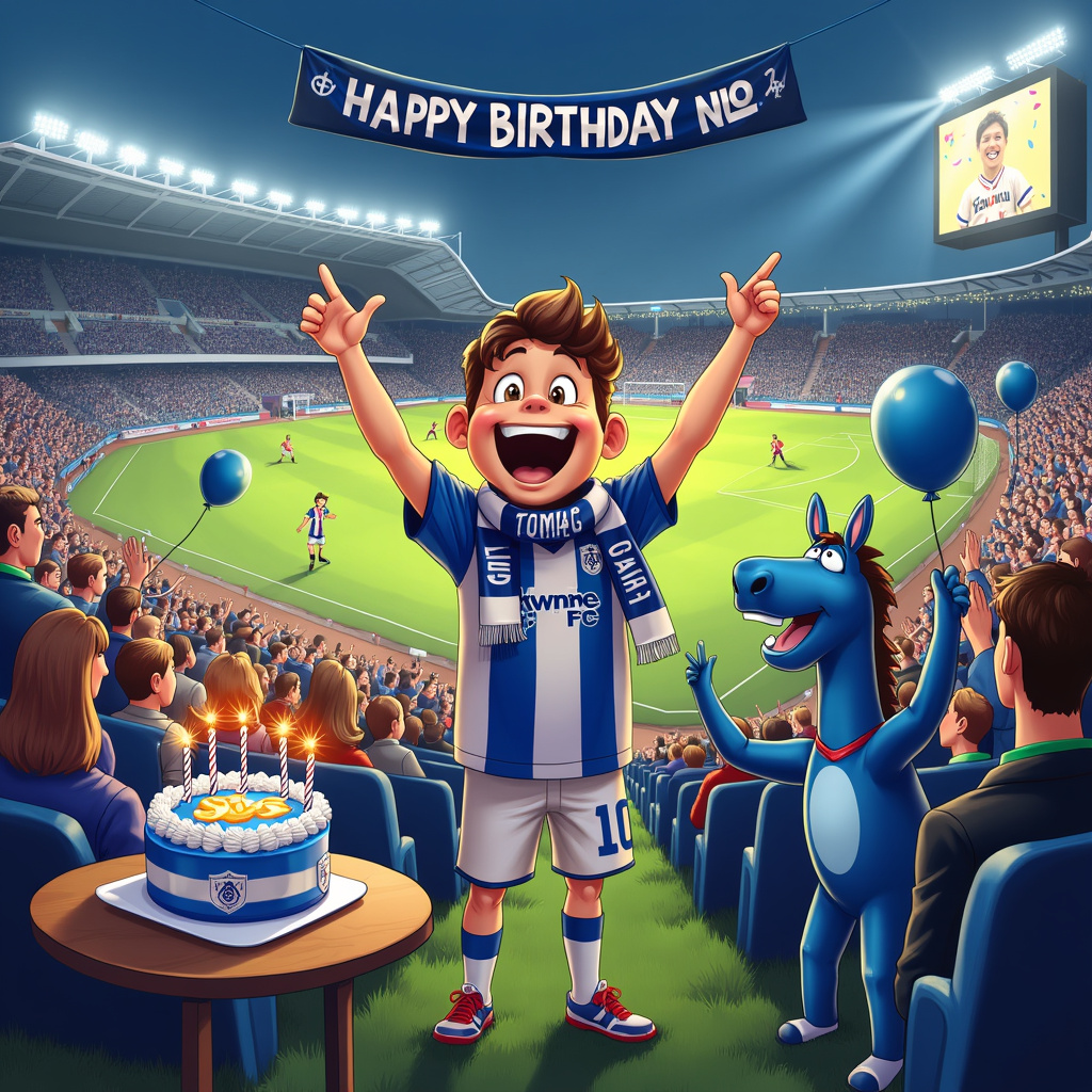 Ipswich Town FC, and Tomas Birthday Card