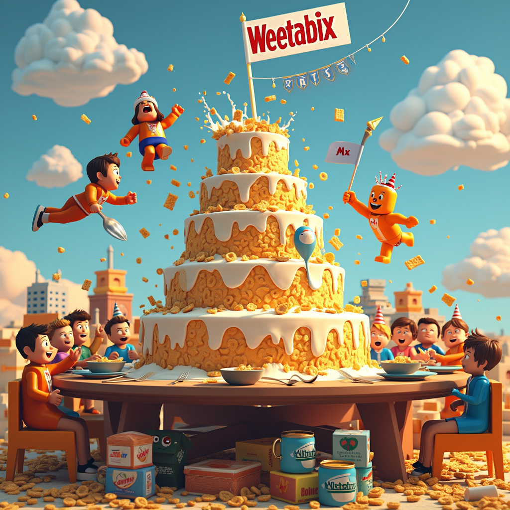 Weetabix, and Roblox Birthday Card