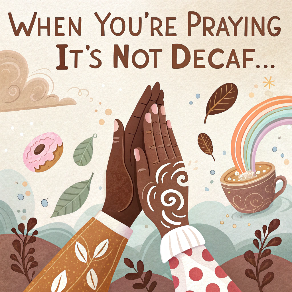 Hand praying Thank-you Card