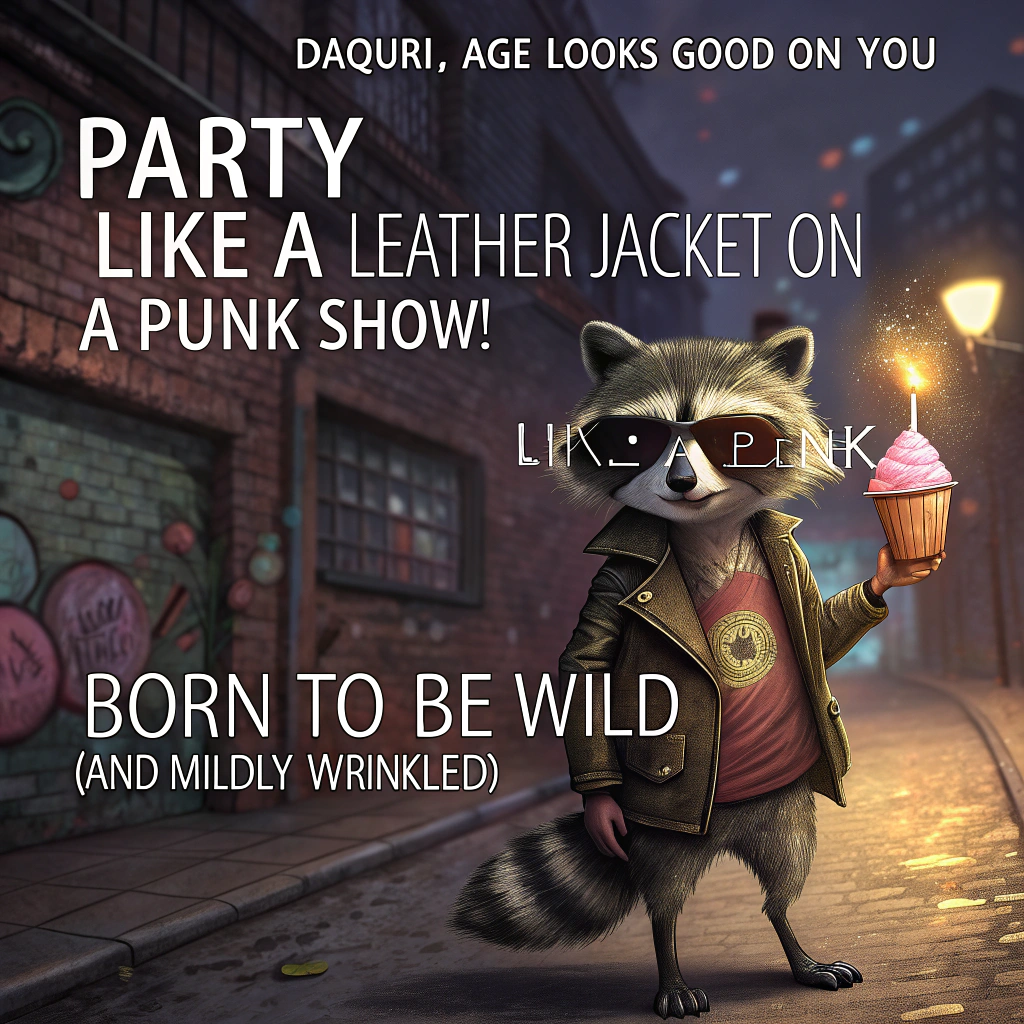 Grunge Birthday Card