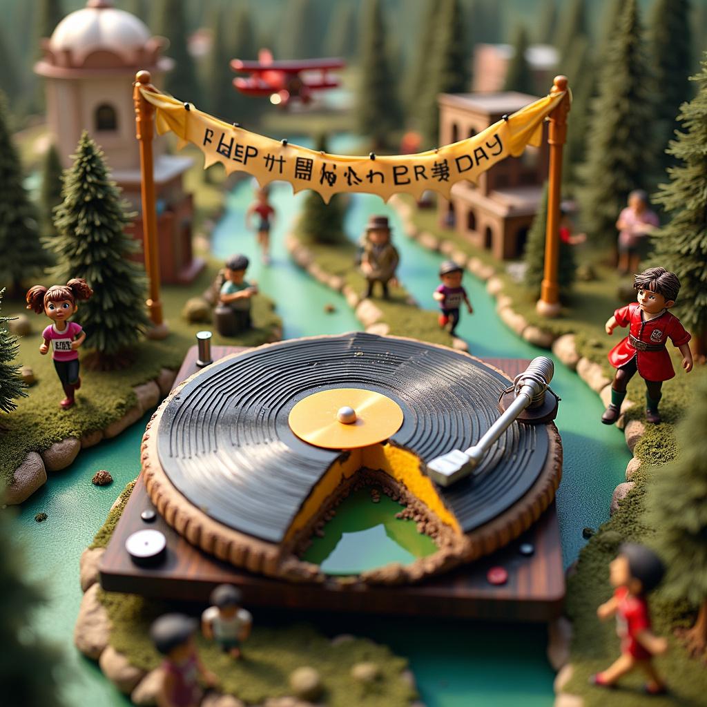 Golf, Marathon running, Travelling , Music, and Cinema Birthday Card