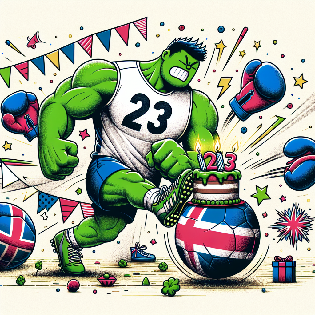 Marvel (specifically the Hulk), British Football , Kickboxing , and Turning 23 Birthday Card