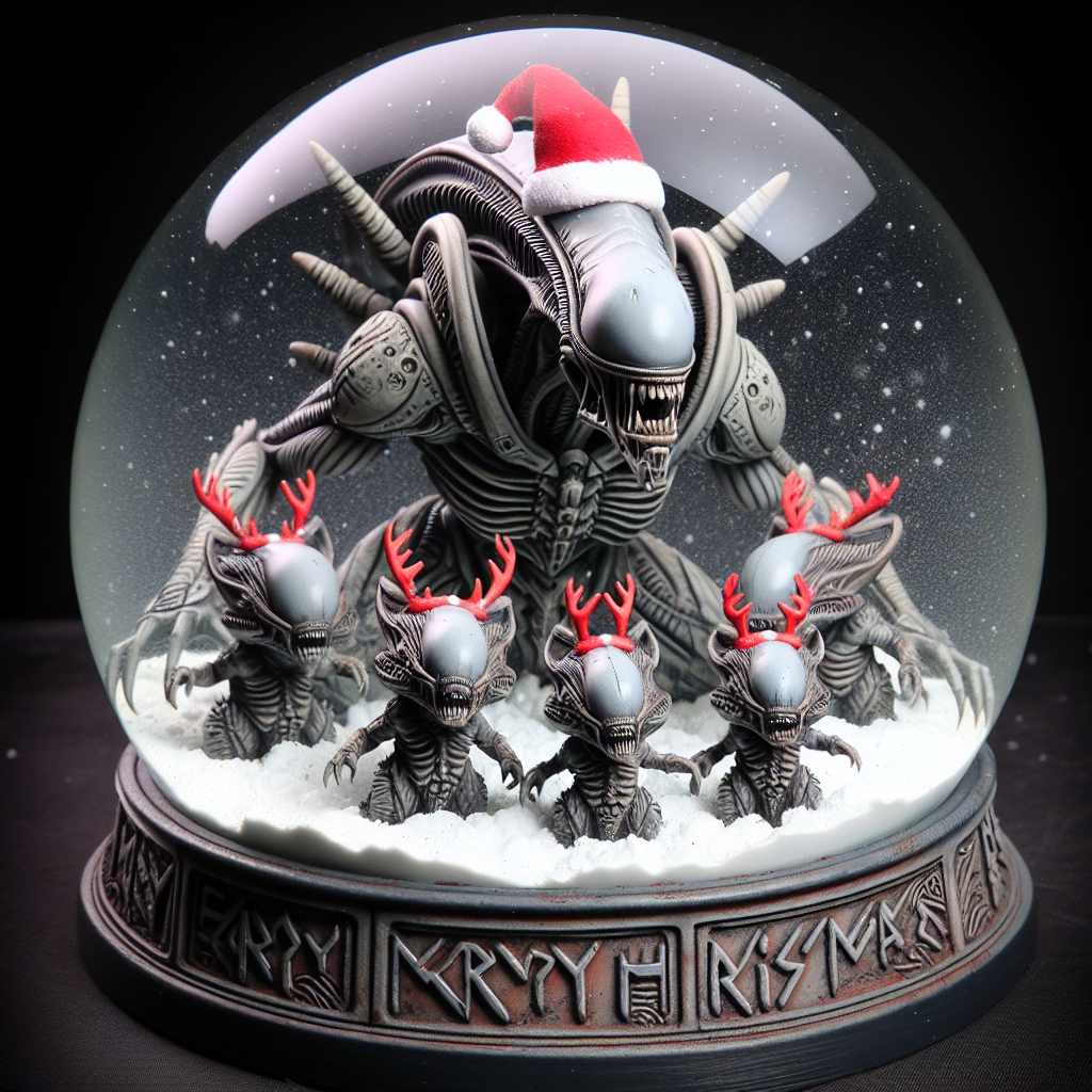 Warhammer 40k Christmas Card
