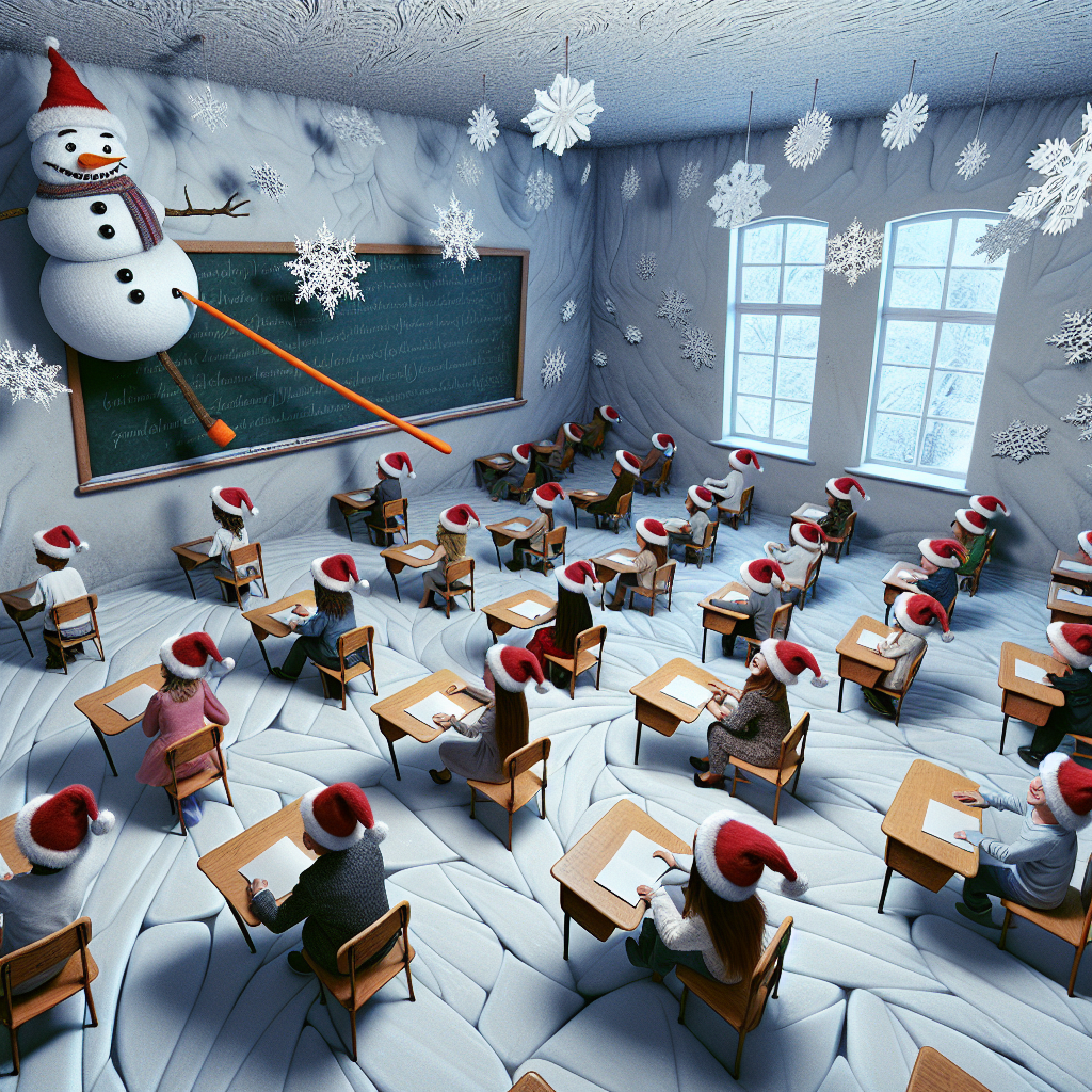Classroom 5f Christmas Card