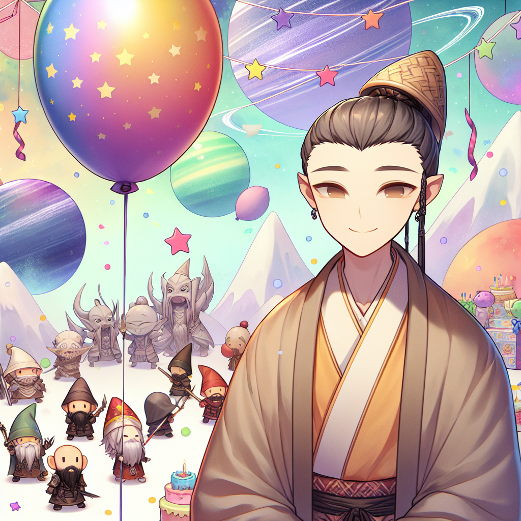 Dwarves, Anime, and Starwars Birthday Card