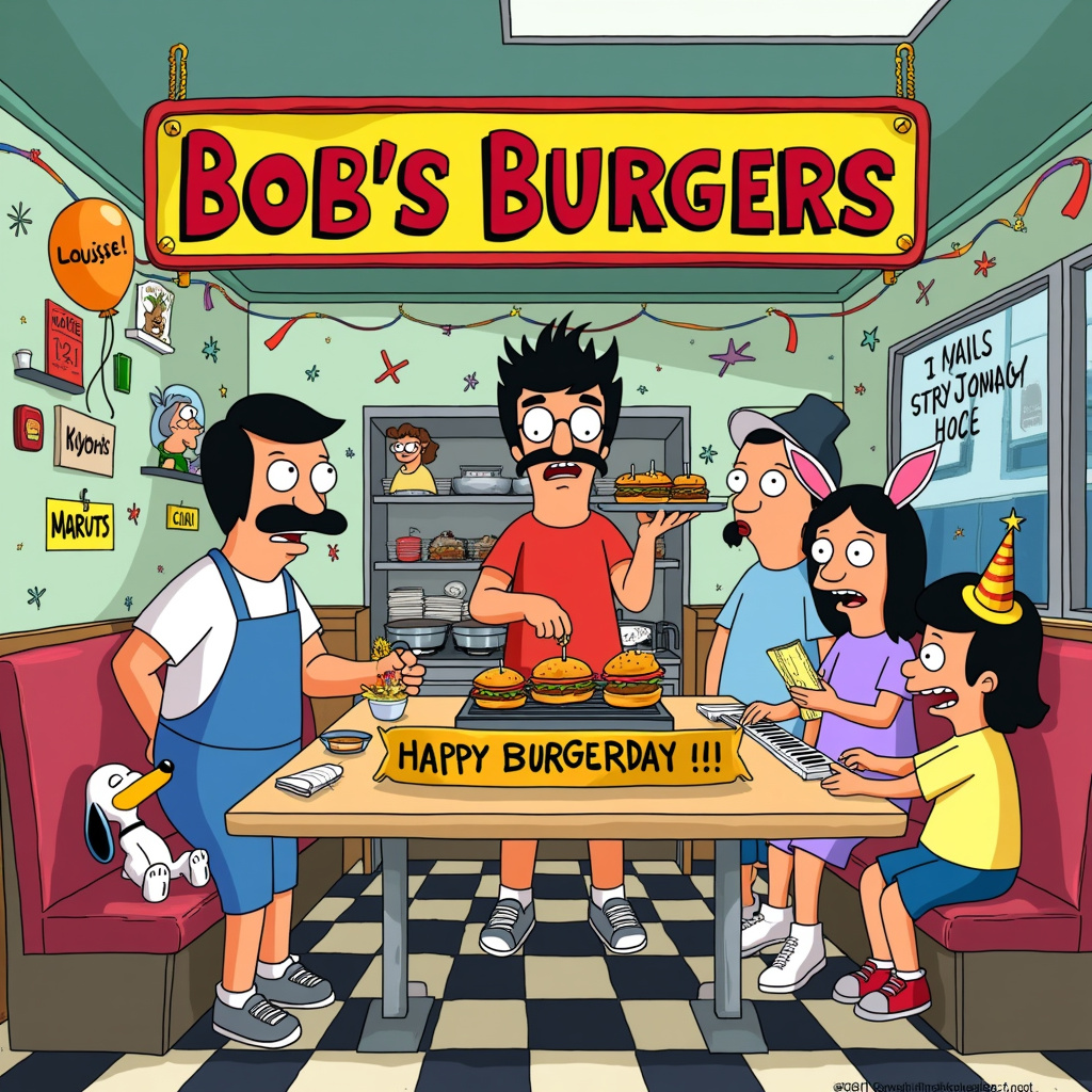 Bob's Burgers Birthday Card
