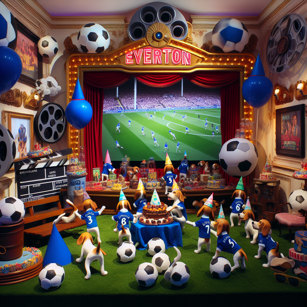 Everton , Movies, and Beagles Birthday Card