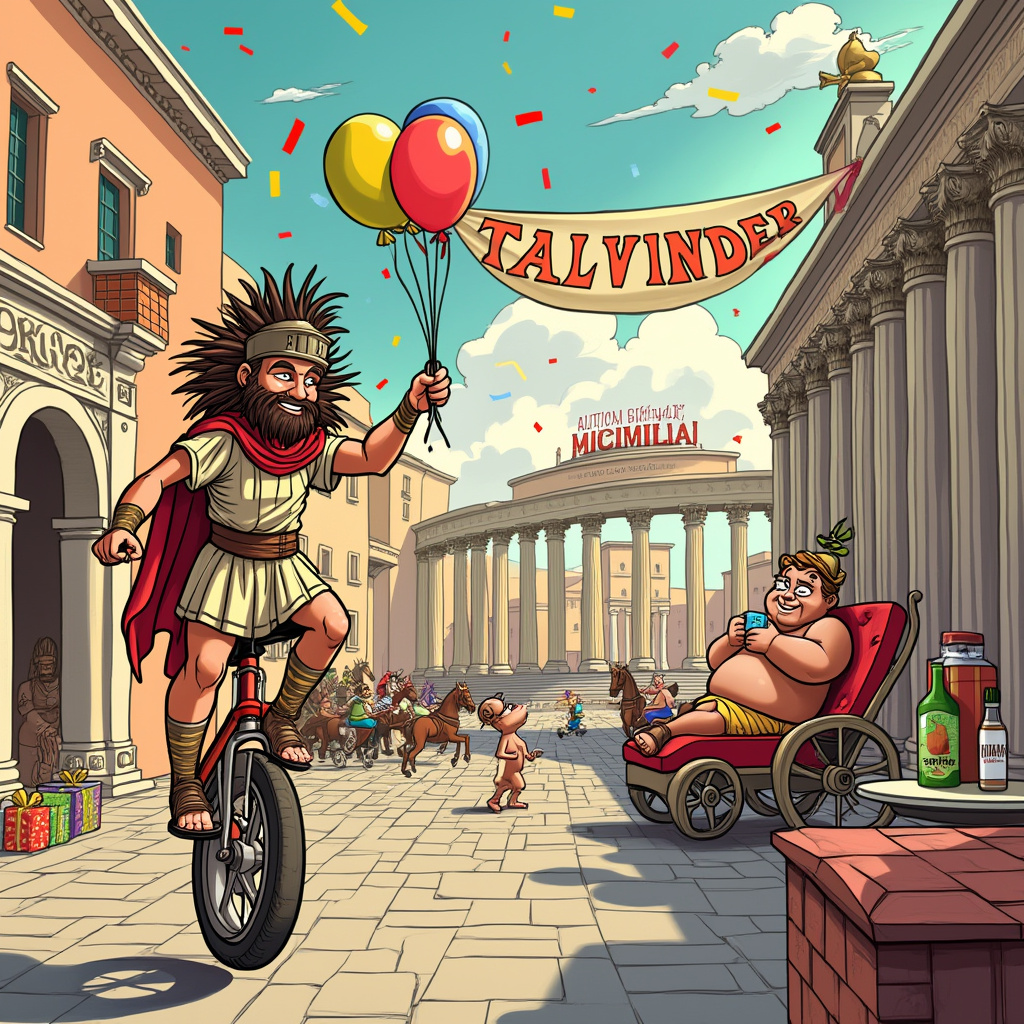 Rome Birthday Card