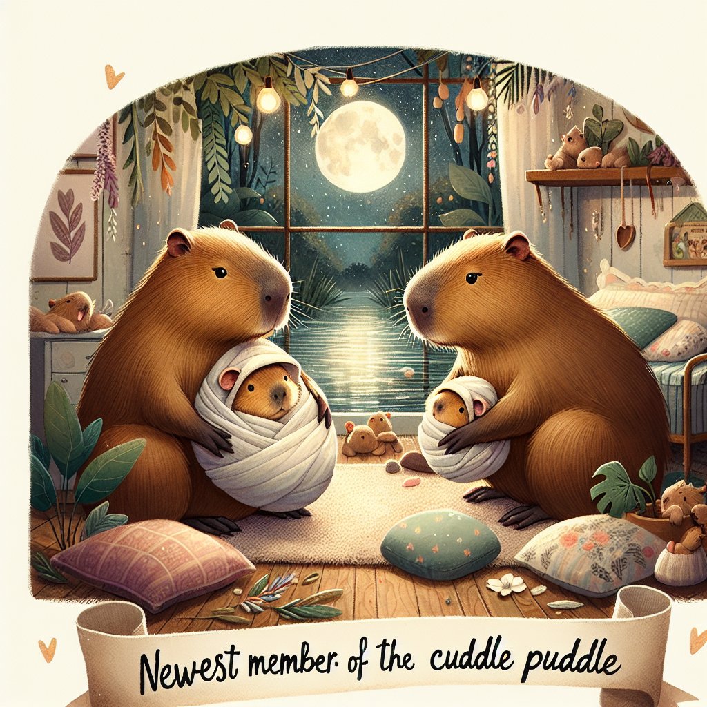 Capybara New-baby Card