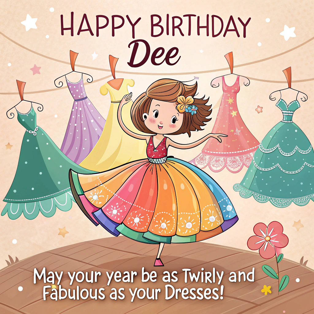 Dresses, and Birthday Card