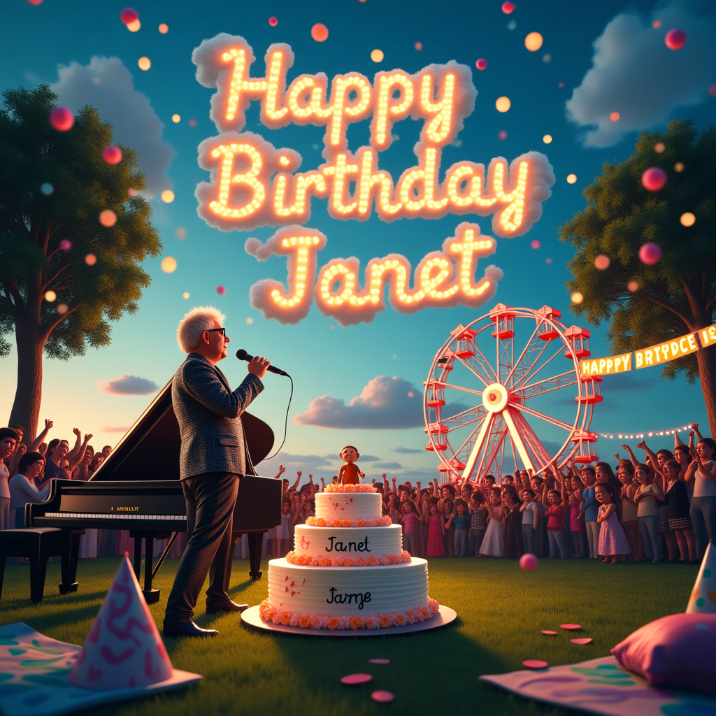 Barry Manilow Birthday Card